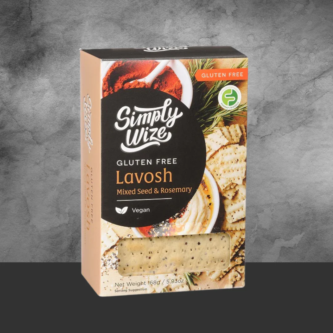 Simply Wize Lavosh with Seeds 168g - Image 2