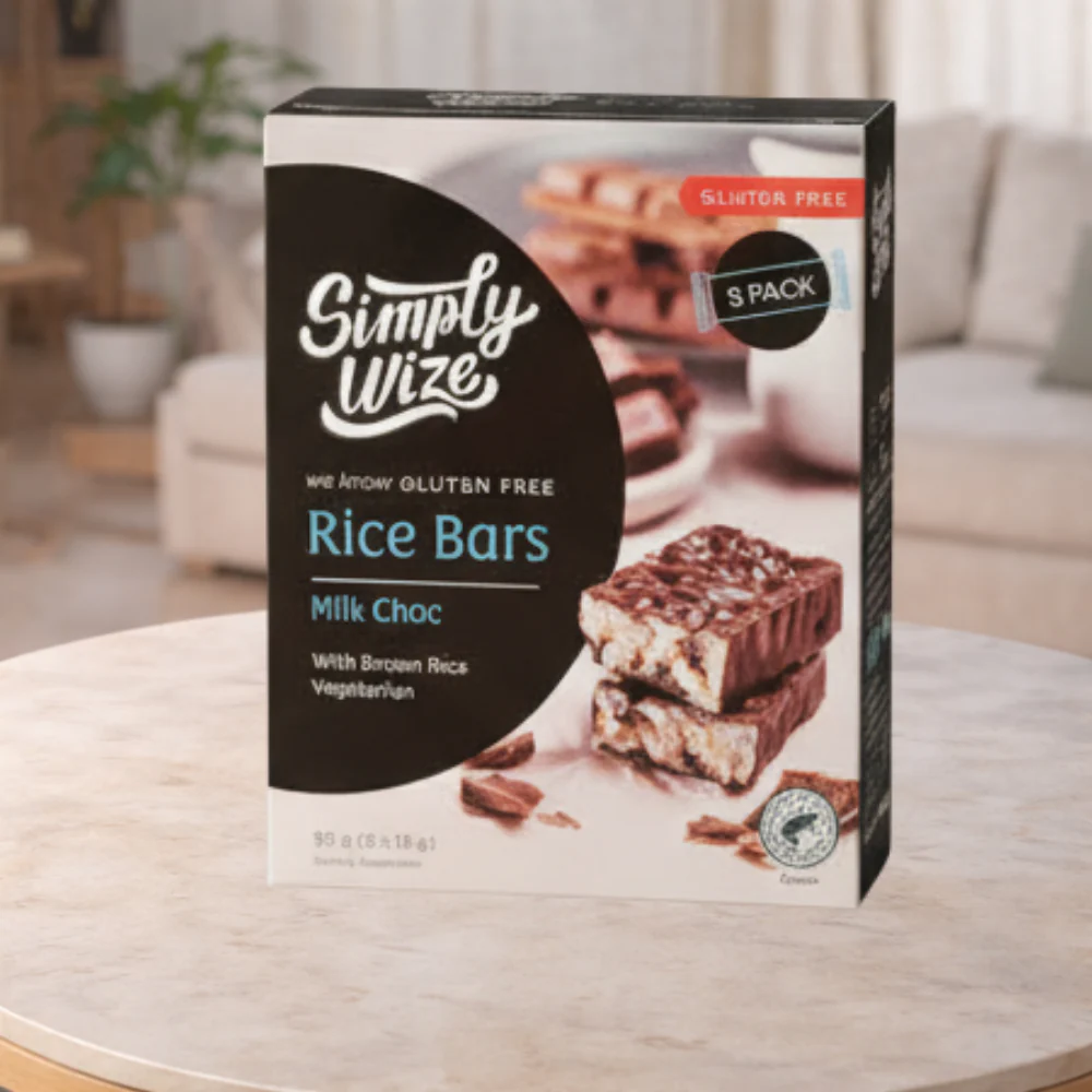 Simply Wize Rice Bars In Milk Choc