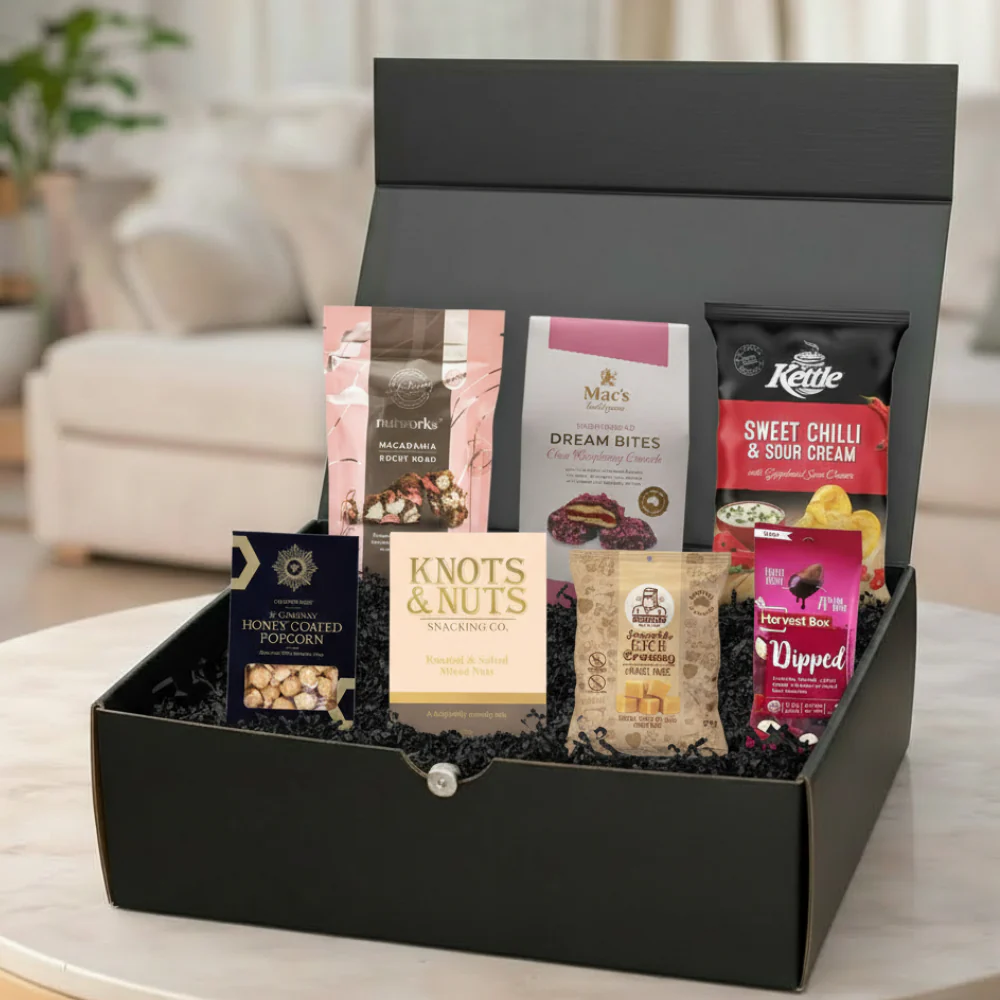 Snacks & Chocolate Gift basket - Image 3