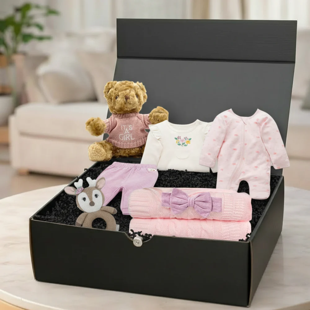 Snuggles Baby Girl Hamper - Image 7