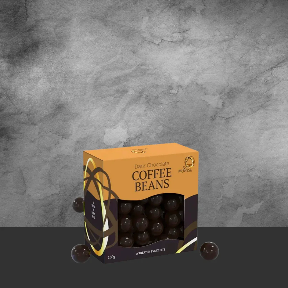 So Moorish Coffee Beans Dark Chocolate 130g - Image 2