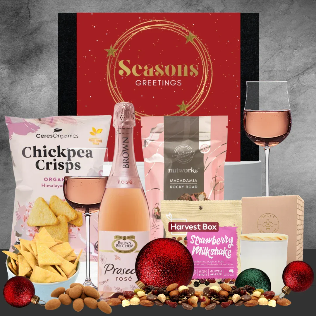 Sparkling Wine & Pamper Christmas Hamper