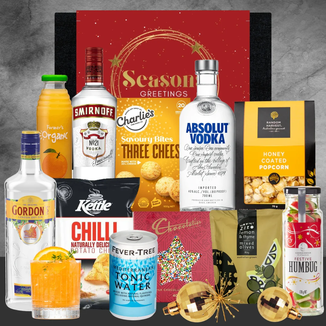Sprits & Snacks Christmas Hamper - Image 2