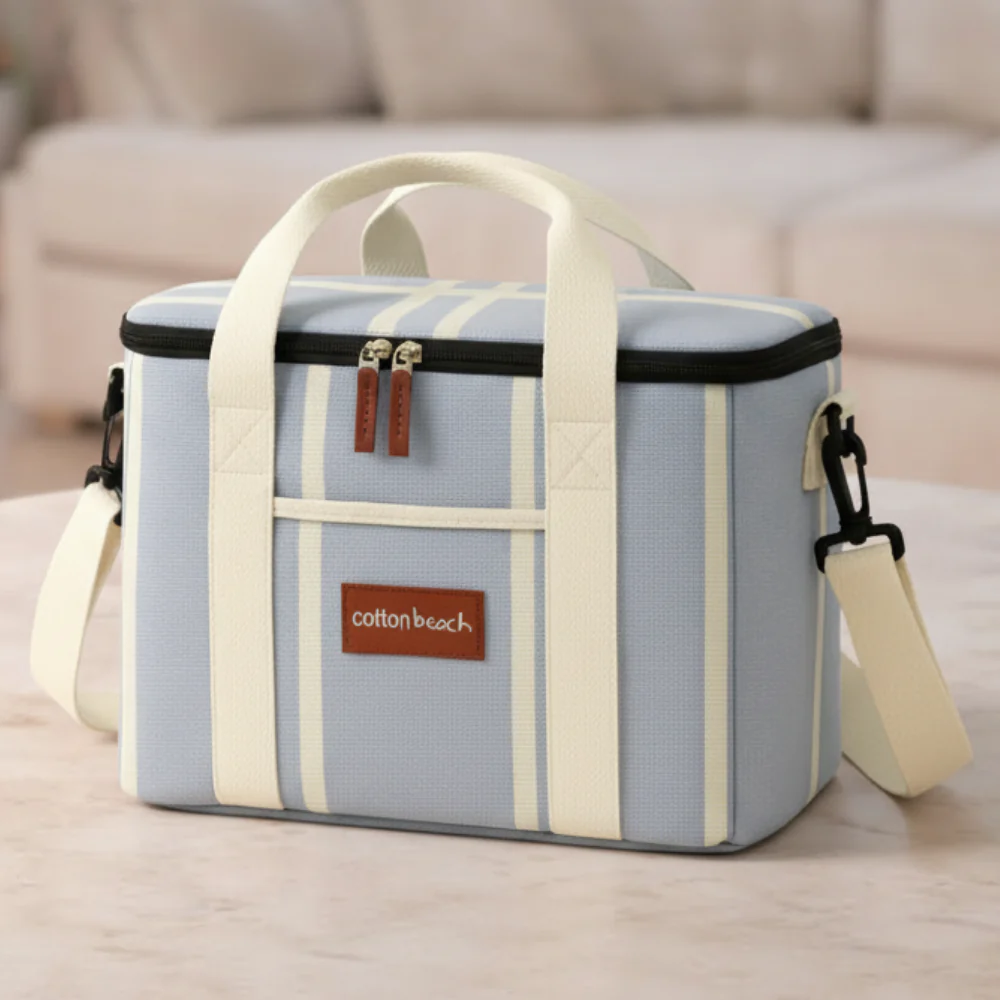St Tropez Cooler Bags Blue 32x20x22