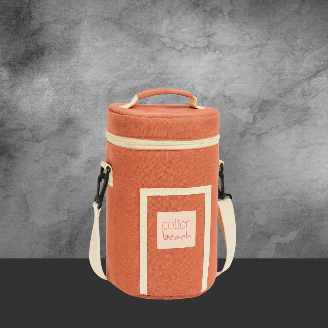 St Tropez Wine Cooler Bag 20x33 Pink - Image 2