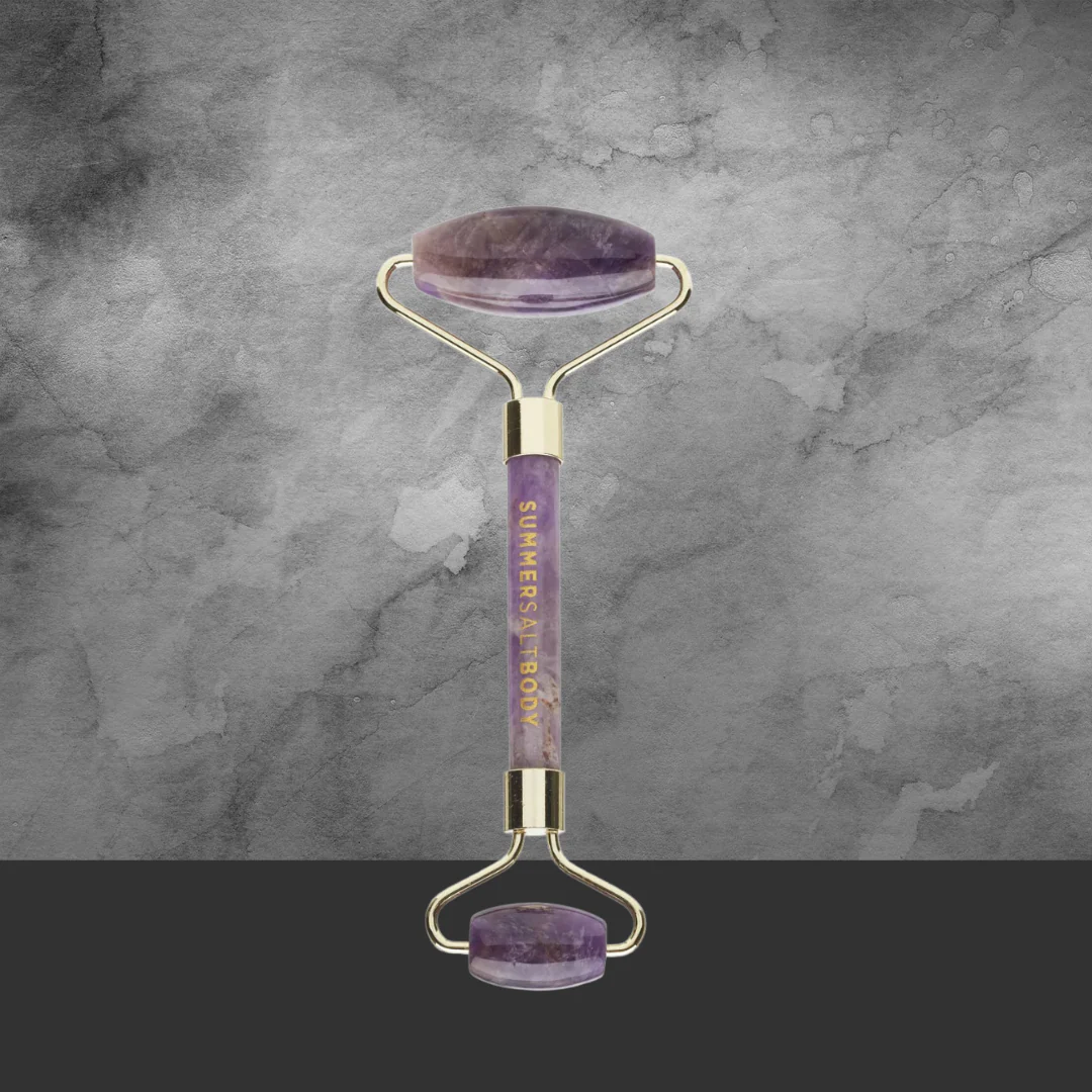 Summer Salt Body Amethyst Crystal Facial Roller - Image 2
