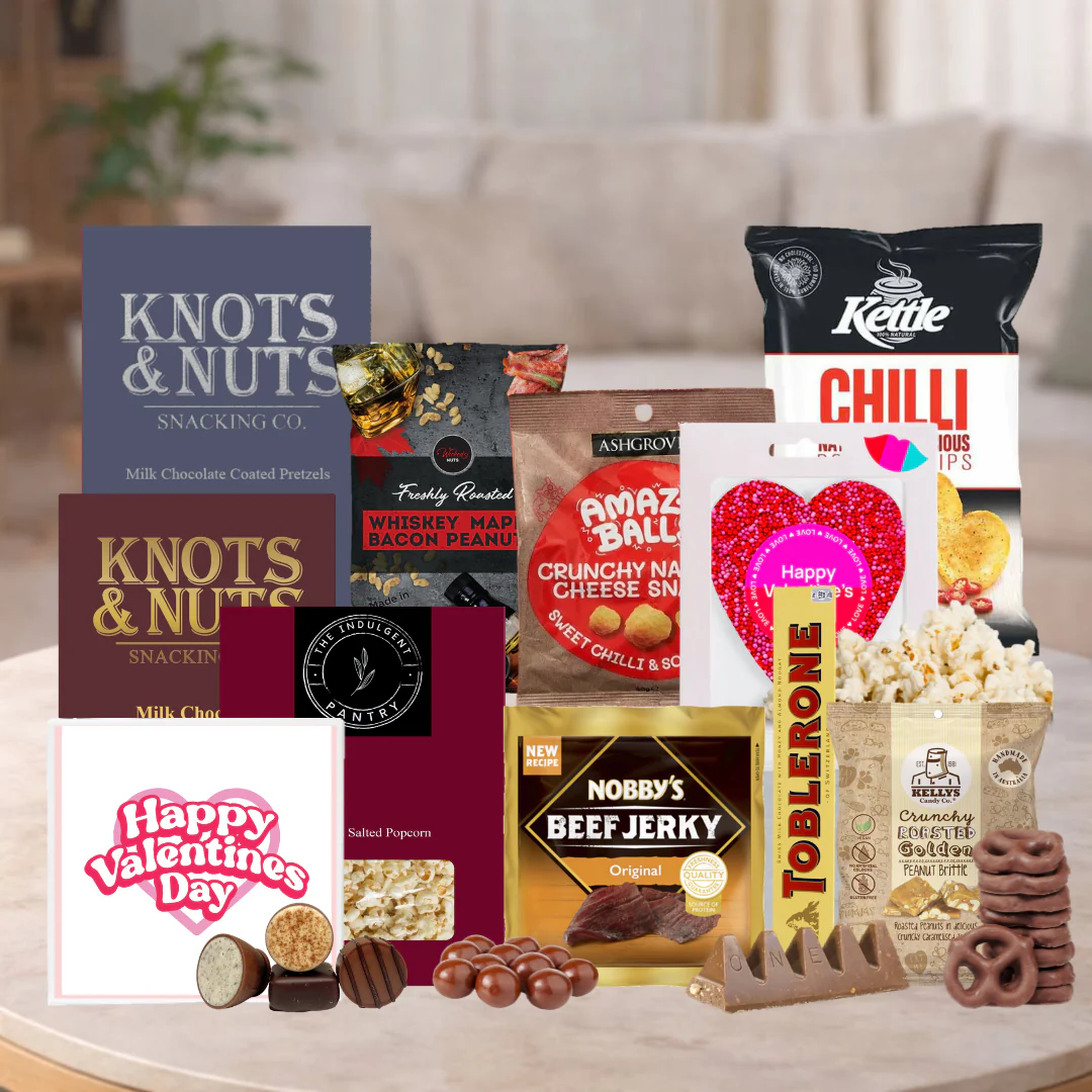 Sweet & Savoury Valentines Snack Hamper