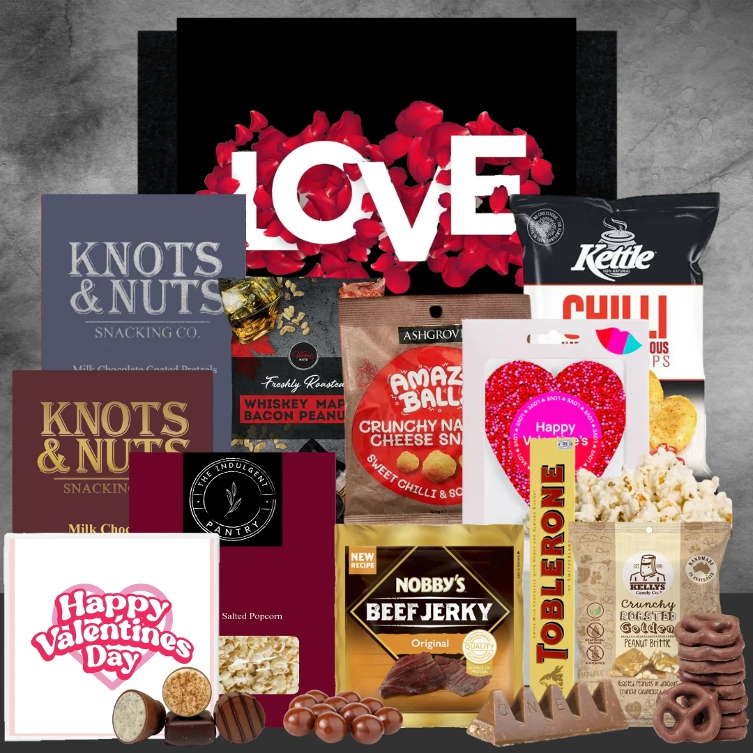 Sweet & Savoury Valentines Snack Hamper - Image 2