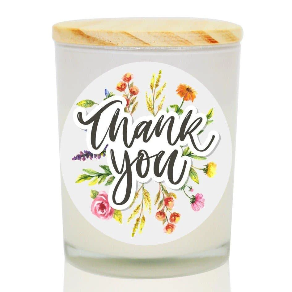 Thank You Flowers Soy Candle