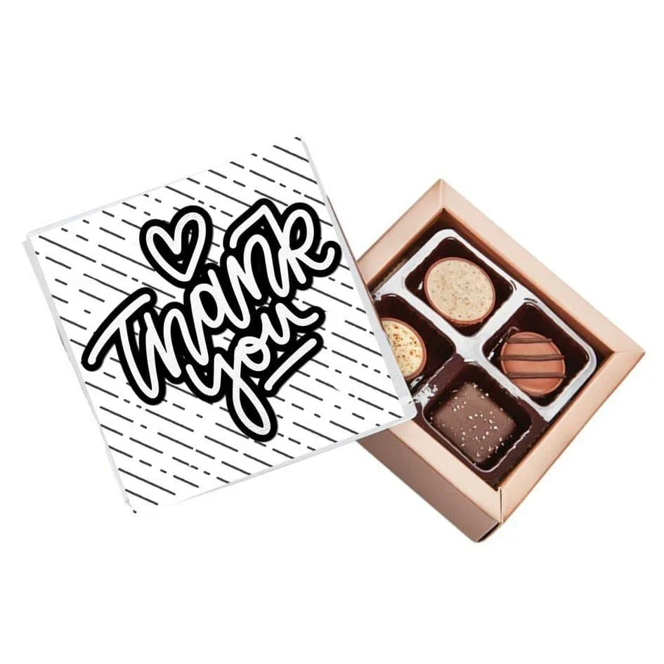 Thank You Pure Indulgence Choc Box 40g - Image 2