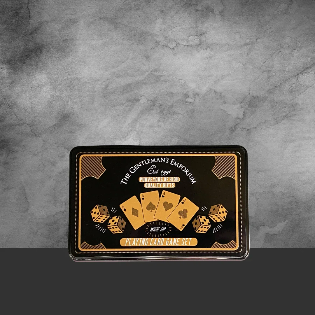 The Gentleman's Emporium Playing Card & Dice Set
