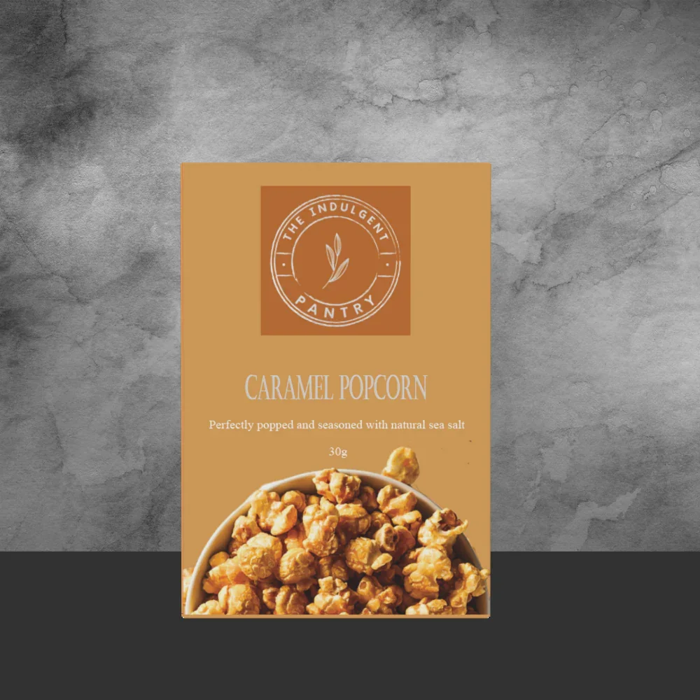 The Indulgent Pantry Premium Caramel Popcorn 80g - Image 2