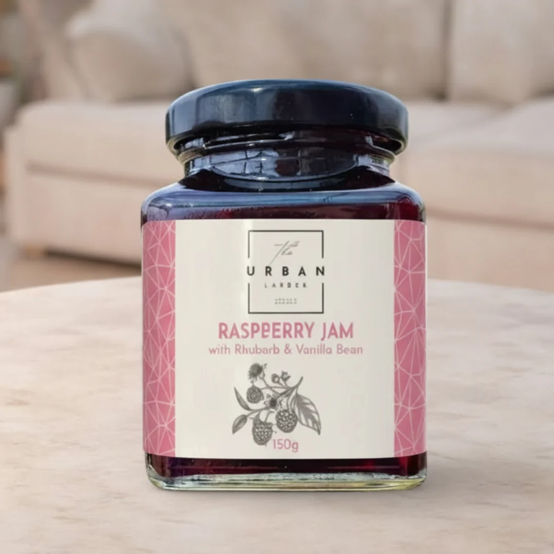 The Indulgent Pantry Rasberry Jam