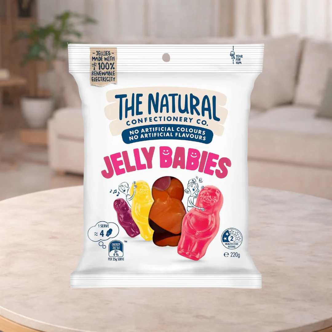 The Natural Confectionary Co Jelly Babies 220g