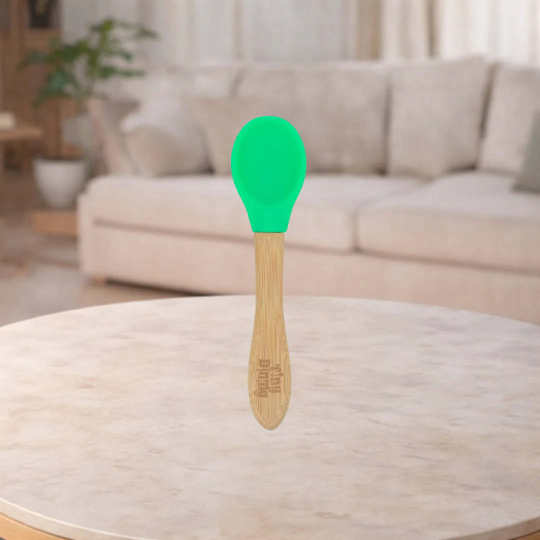 Tiny Dining Green Bamboo Spoon
