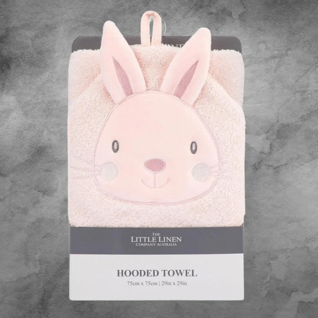 TLLC Character Hooded Towel - Harvest Bunny - Image 2