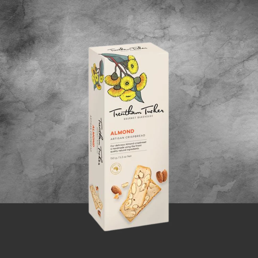 Trentham Tucker Almond Crispbread Gift Boxed 150g - Image 2