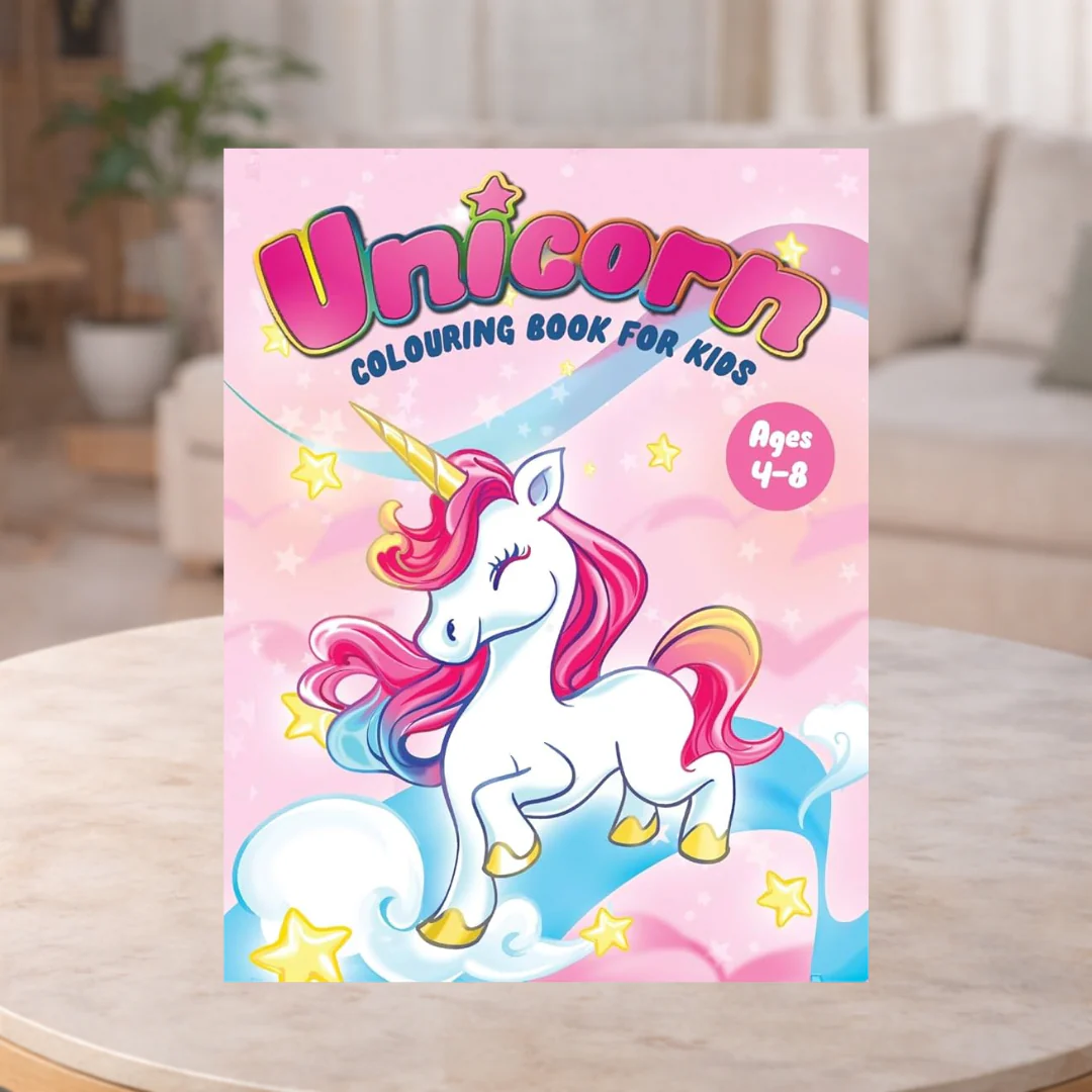 Unicorns Colouring Book - Image 2