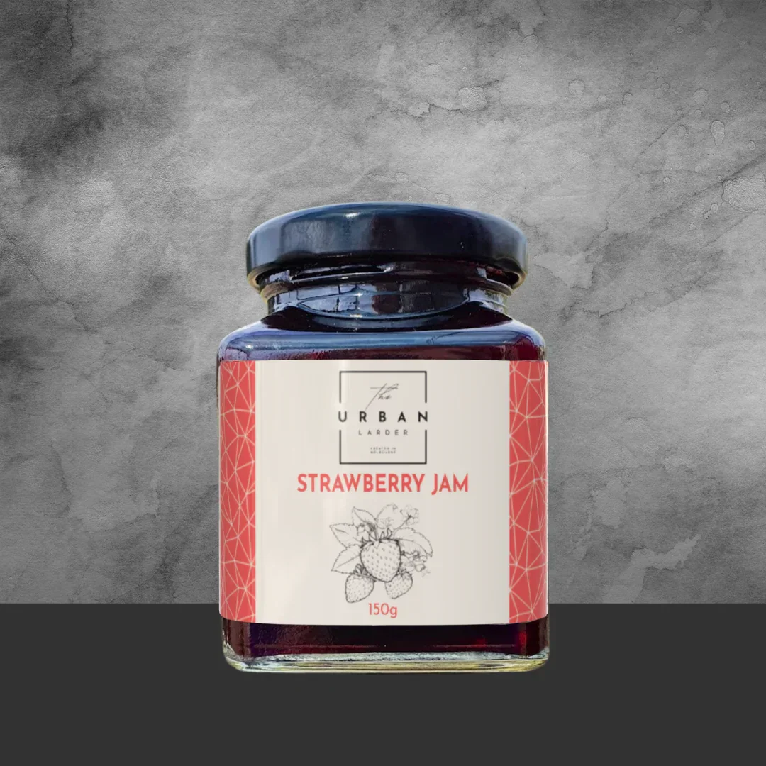 Urban Larder Strawberry Jam 150g - Image 2