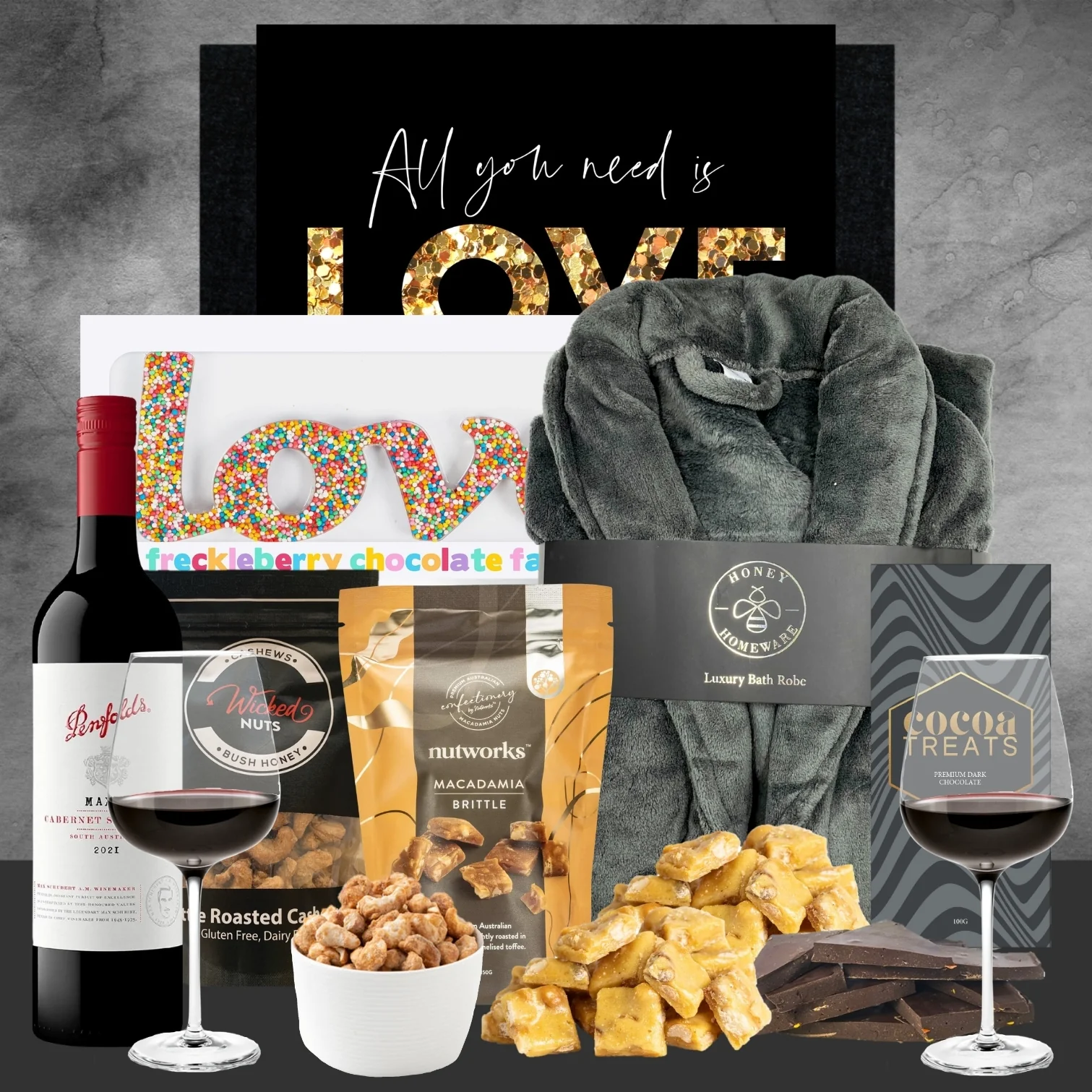 Valentines Penfolds Pamper Hamper for Him - Image 2