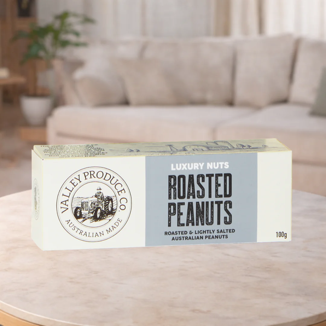 Valley Produce Co Luxury Roasted Peanuts 100g