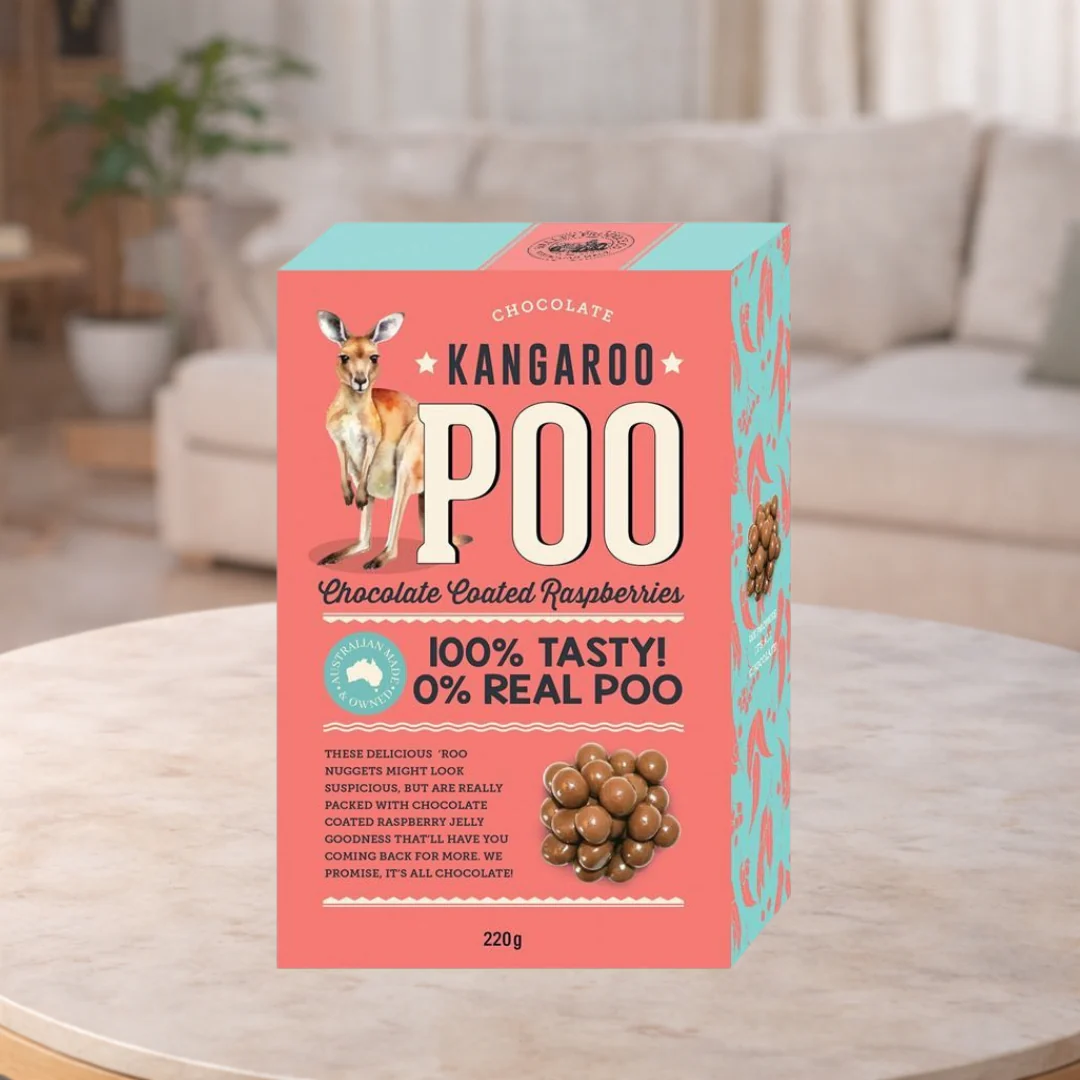 Valley Produce Co Milk Chocolate Kangaroo Poo 220g