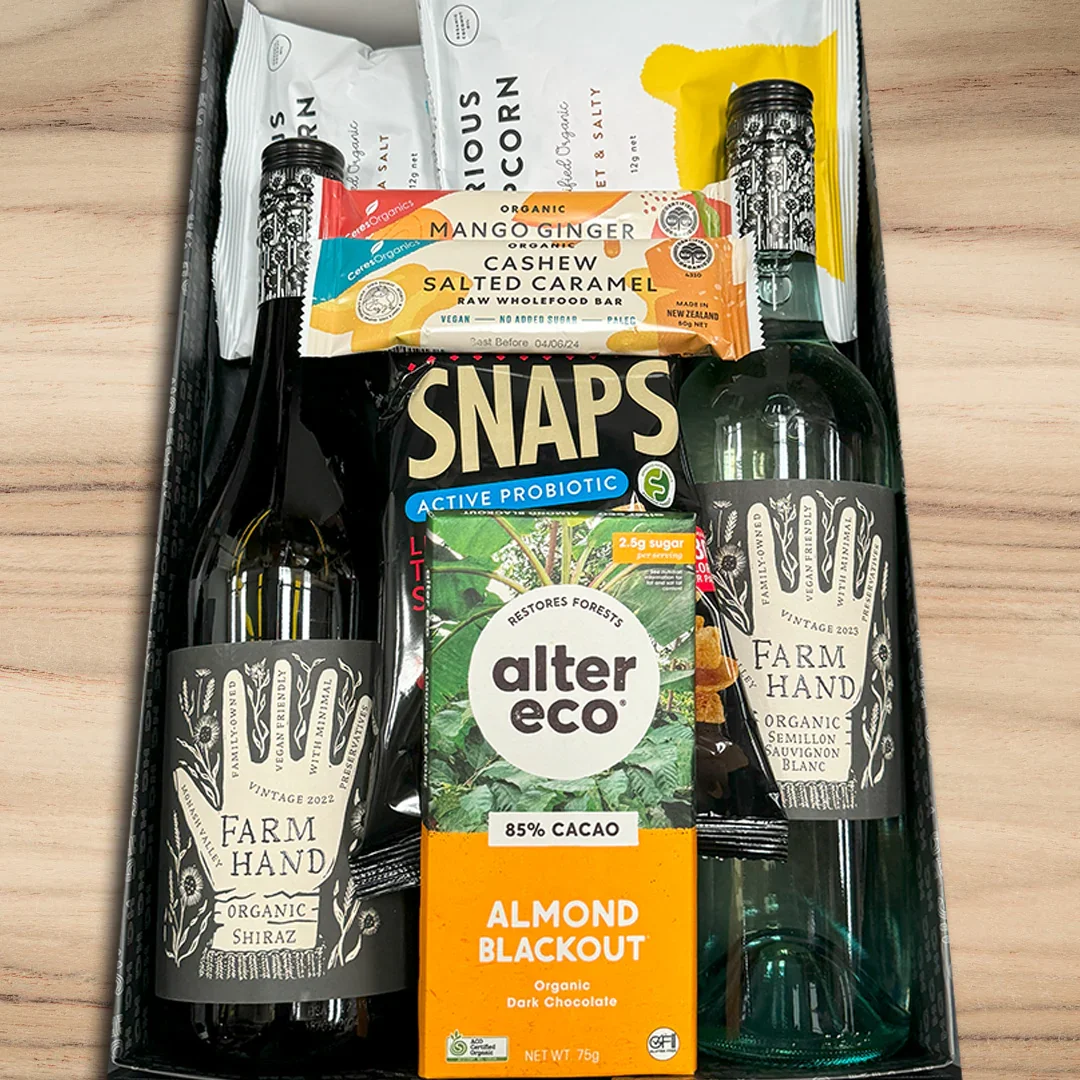 Farm Hand Vegan Wine & Dine Hamper - Image 3