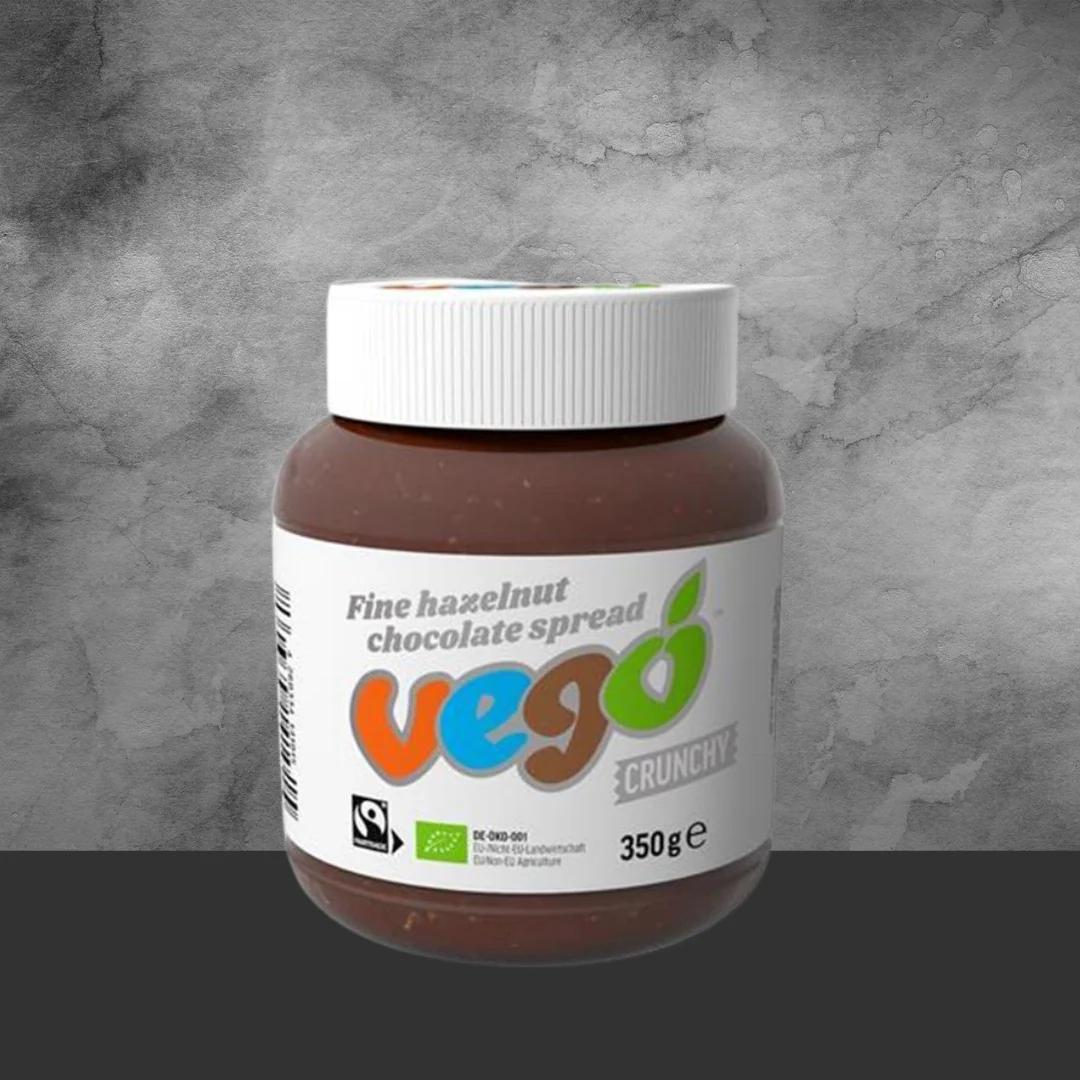 Vego Hazelnut Chocolate Spread Crunchy 350g - Image 2