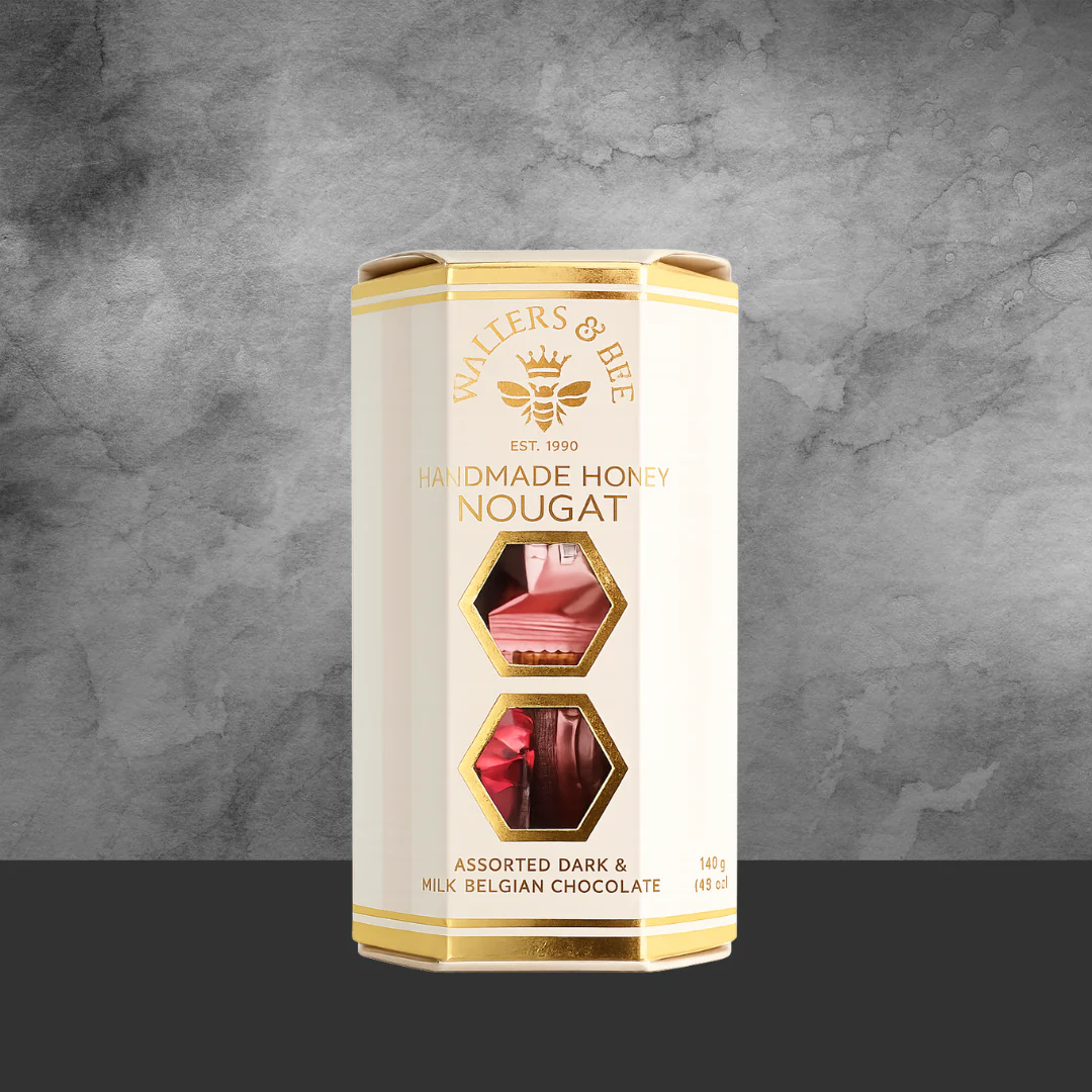 Walters & Bee Milk & Dark Chocolate Nougat Gift Box - Image 2
