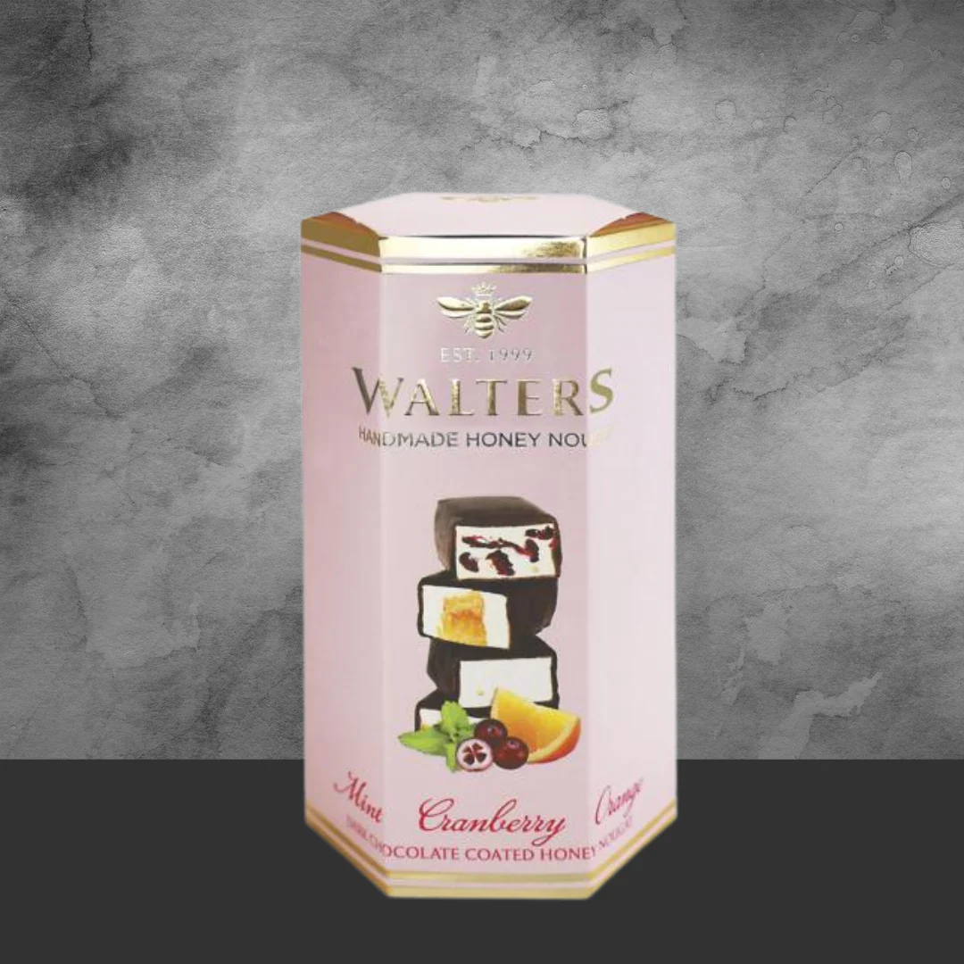 Walters & Bee Nougat Dark Chocolate Assorted Gift Box 140g - Image 2