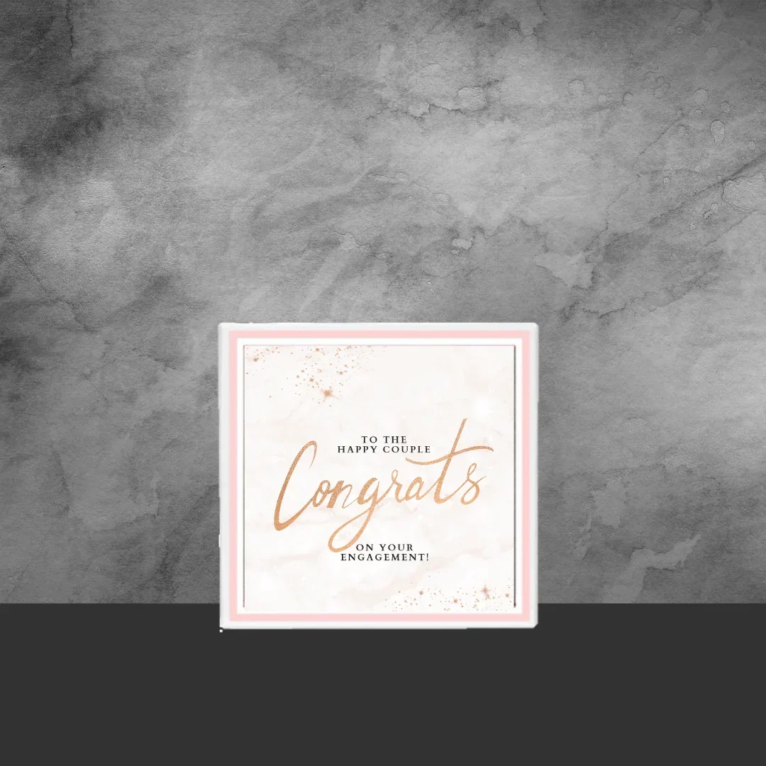 Wedding Engagement Chocolate Box 40g - Image 2