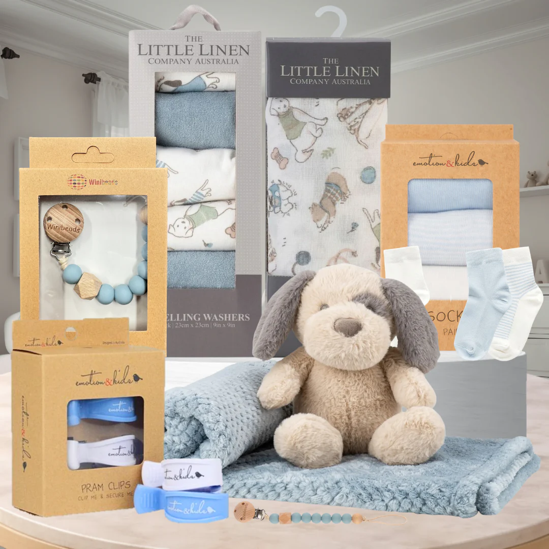 Welcome Baby Boy Hamper