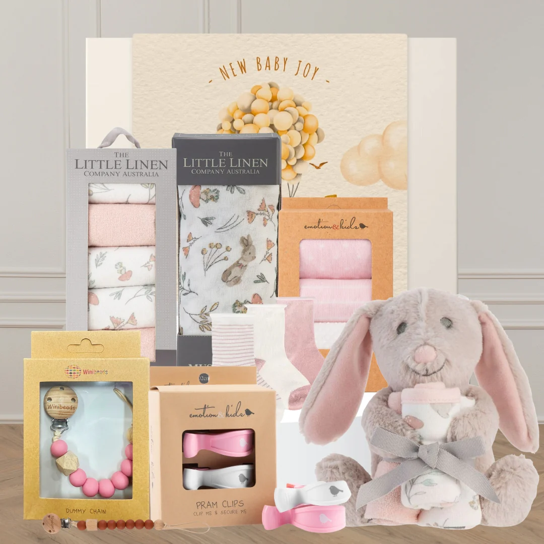 Welcome Baby Girl Hamper - Image 2