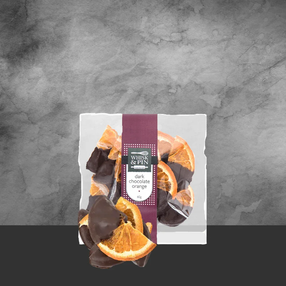 Whisk & Pin Chocolate Dipped Oranges 60g - Image 2
