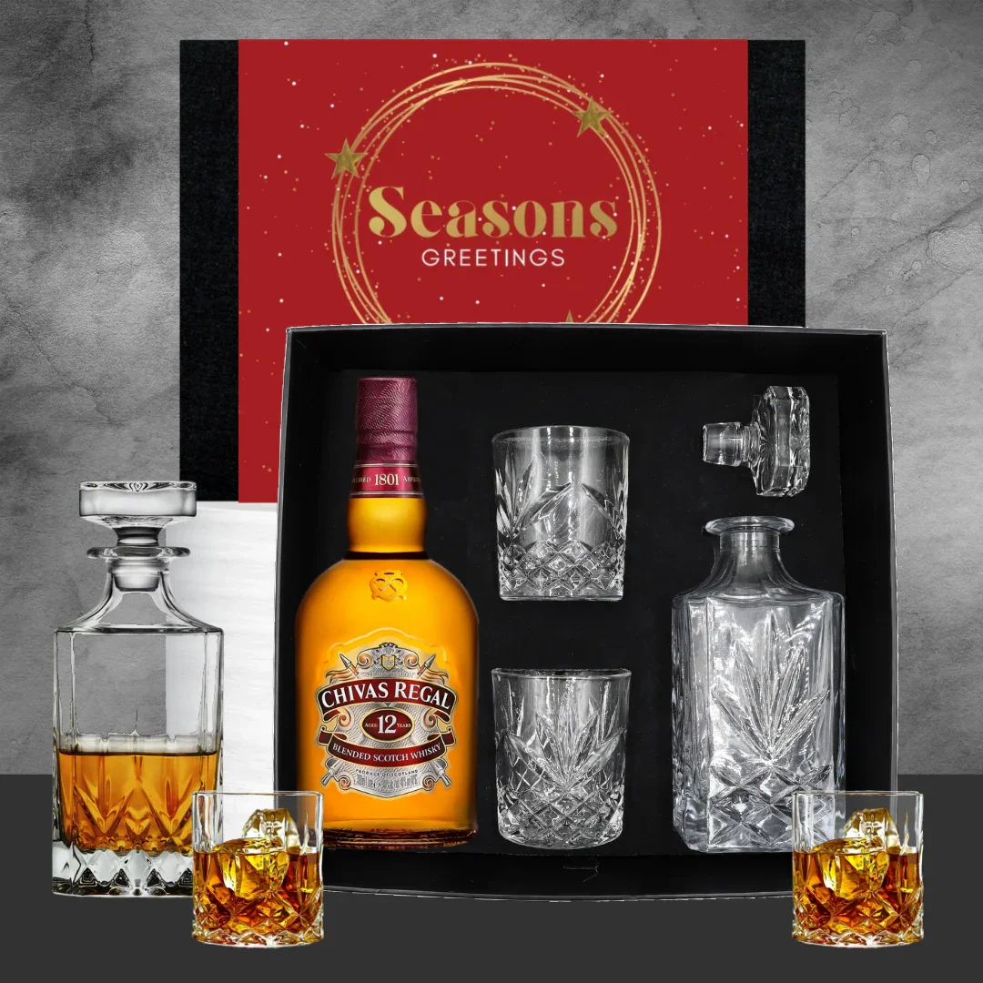 Whiskey Decanter Christmas Hamper For Him - Image 2