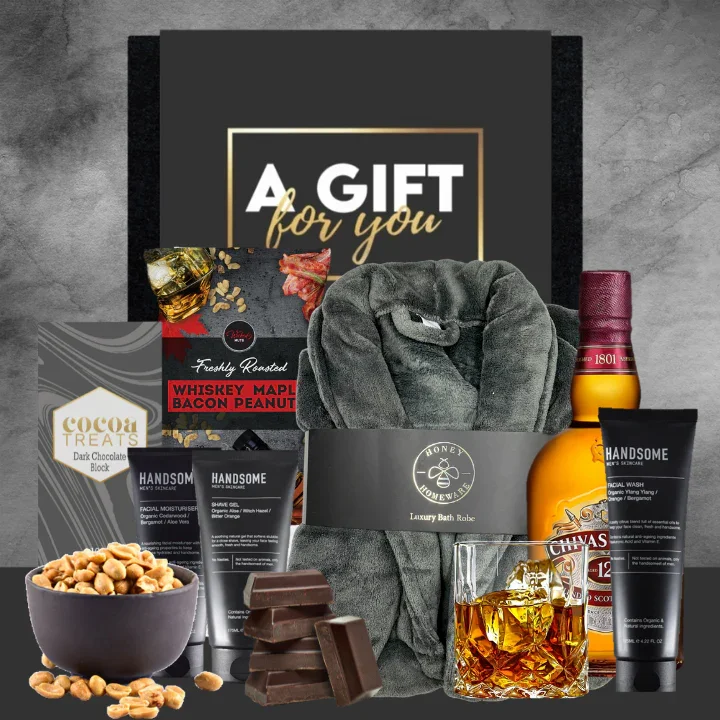 Whiskey Pamper gift for him Hamper - Image 4