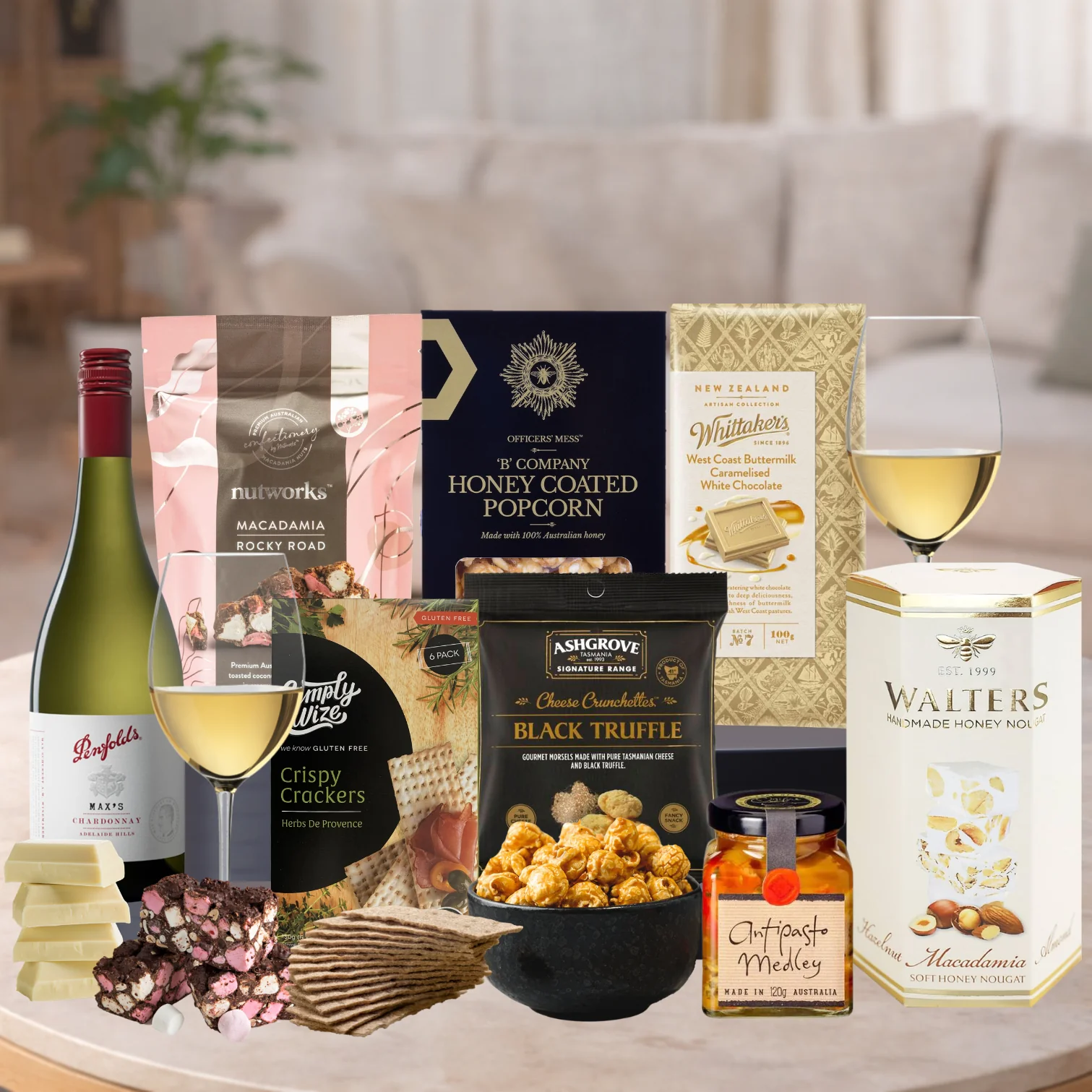 Best White Wine New Year Gift Hamper for Her