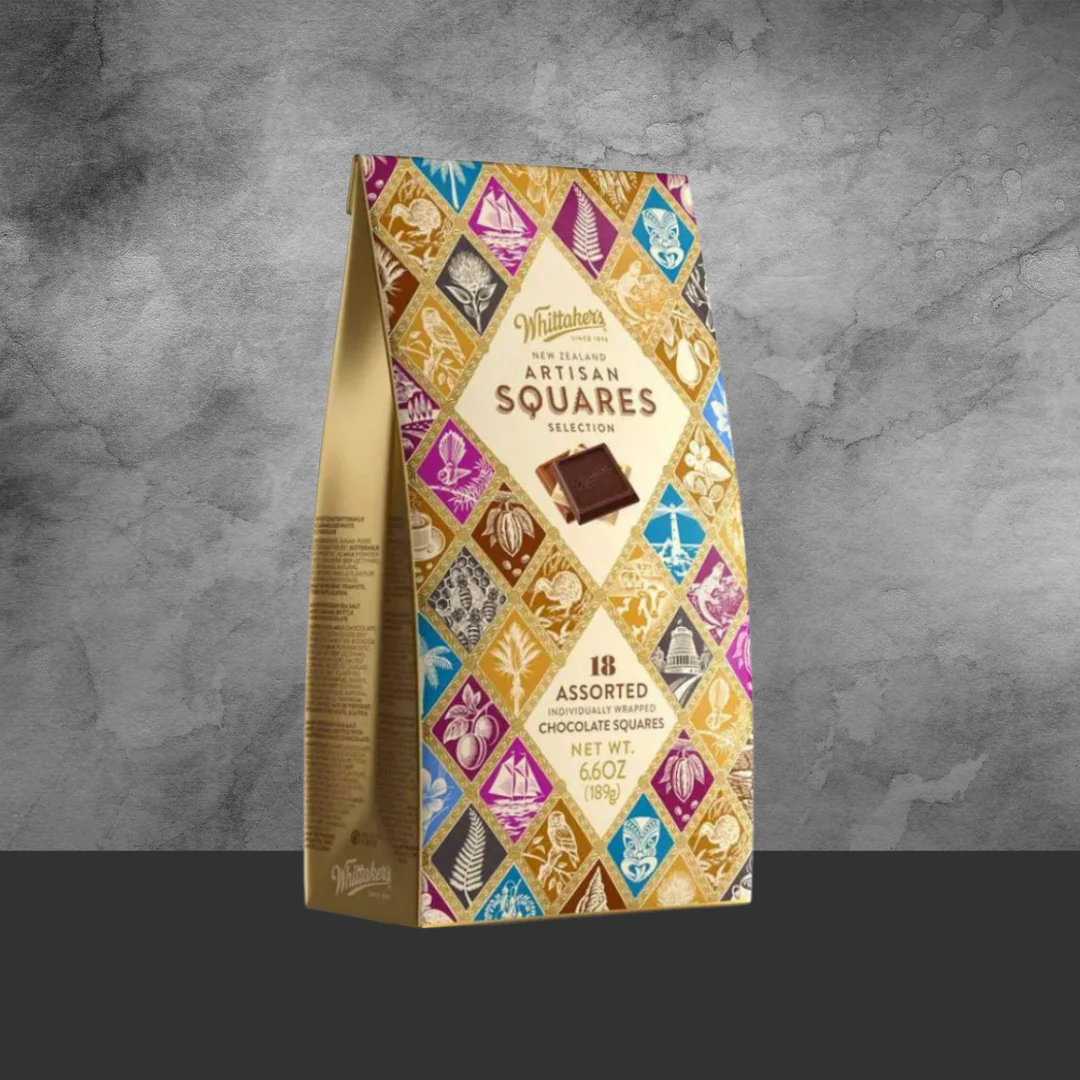Whittaker Artisan Chocolate Squares Assorted Gift Box 189g - Image 2