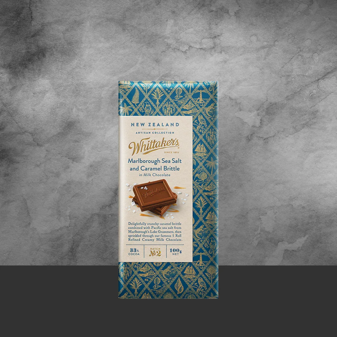 Whittakers Sea Salt & Caramel Chocolate 100g