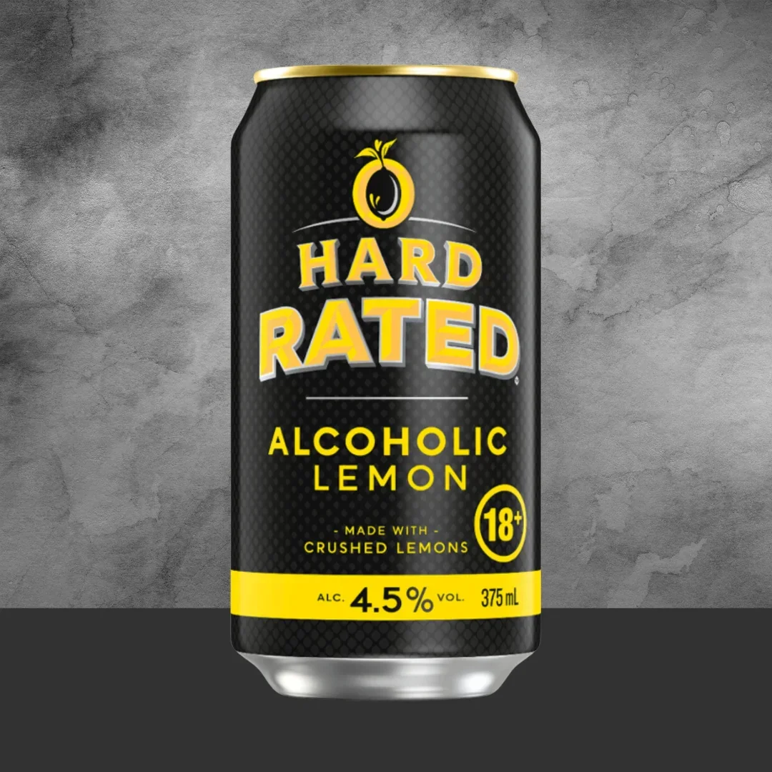 Hard Rated Alcoholic Lemon 375ml - Image 2