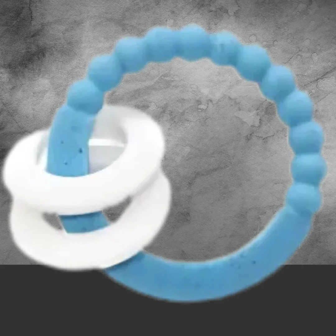 Winibeads Blue/White Teether - Image 2