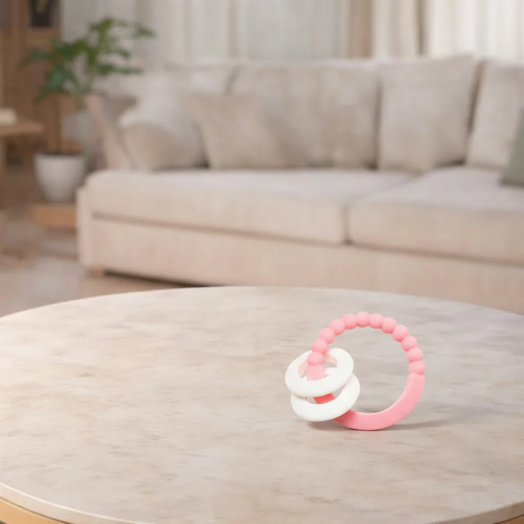Winibeads Pink/White Teether