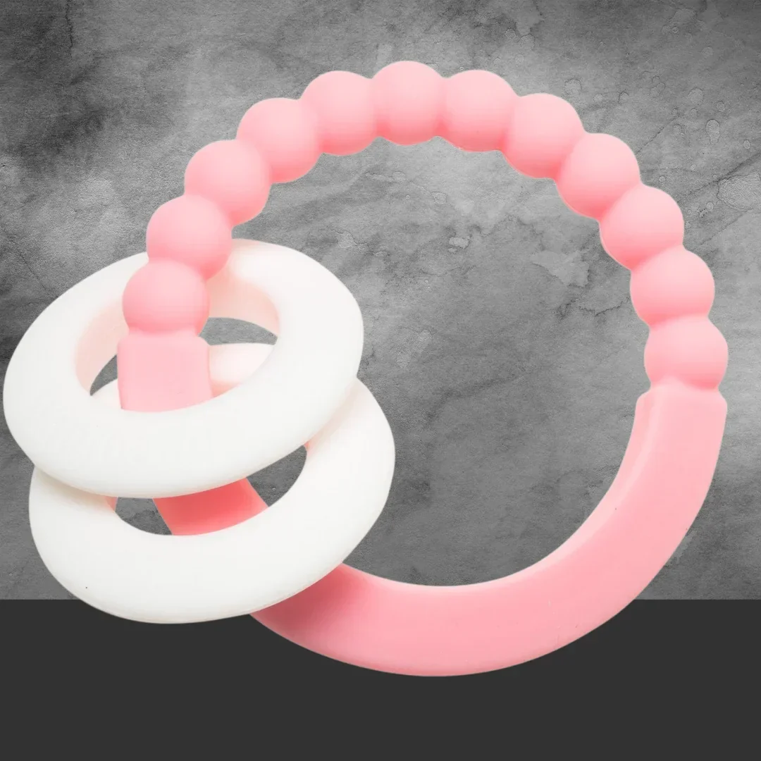 Winibeads Pink/White Teether - Image 2